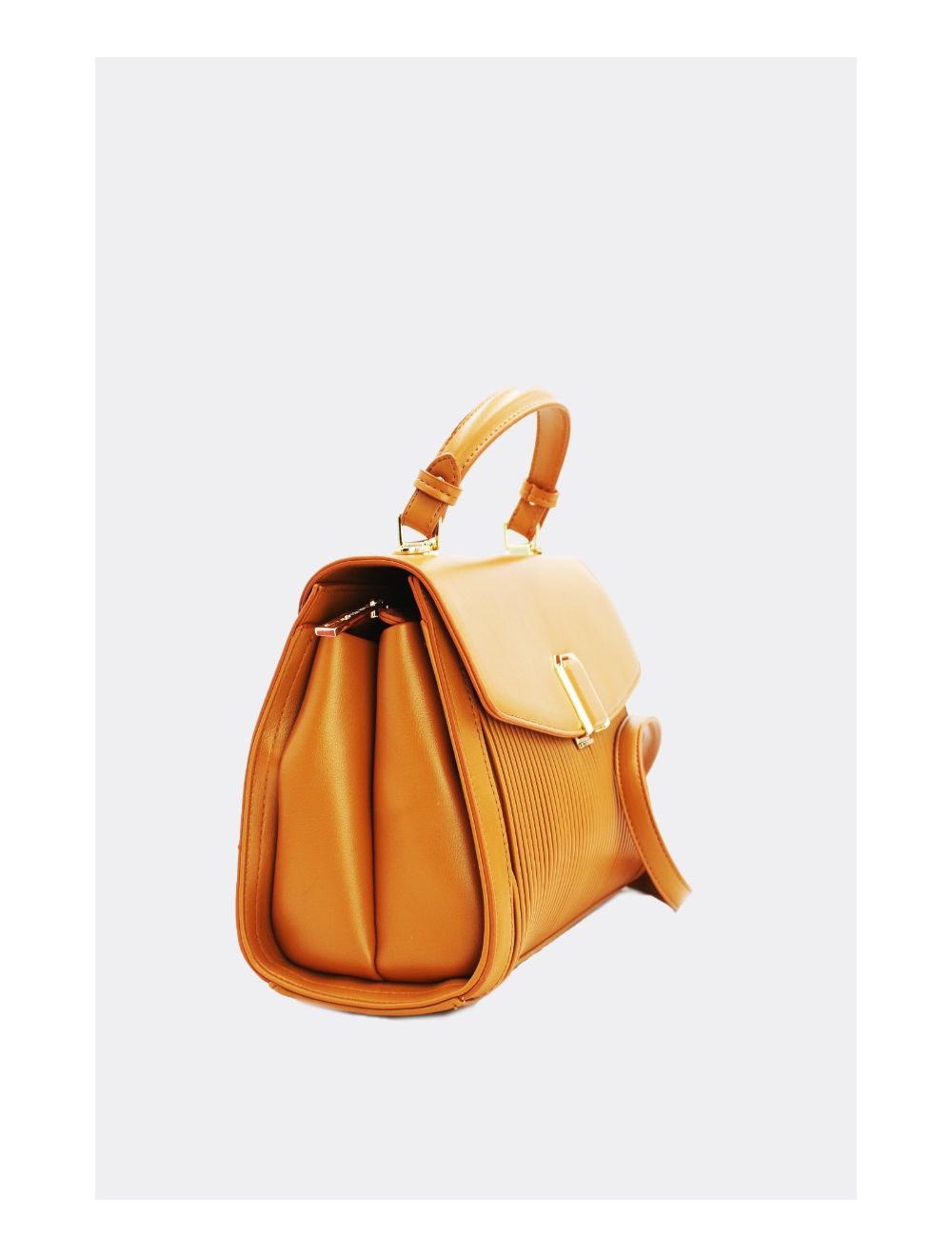 Sac à main plissé