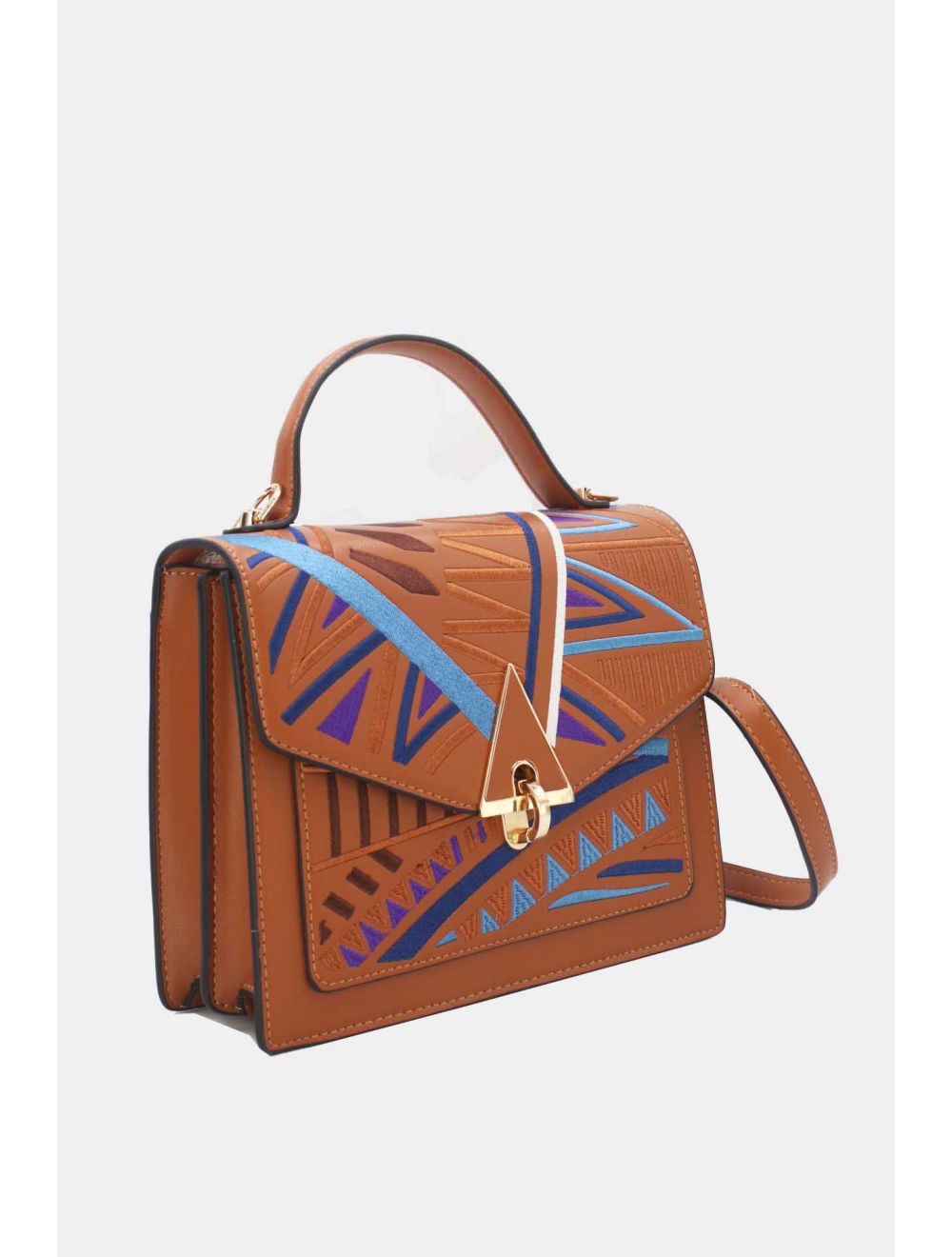 Sac à main brodé style ethnique